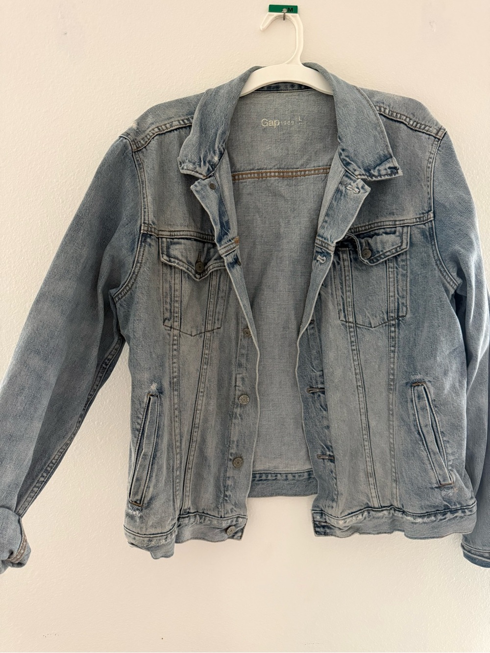 GAP Light Blue Washed Denim Jacket
